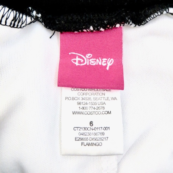 Disney Girls Minnie Mouse Tulle Skirt Embroidered Minnie Mouse Bows Pink SZ 6 - Picture 6 of 7